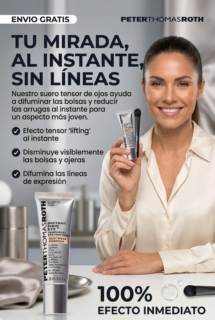 Crema Reafirmante  para Ojeras  PETERTHOMASROTH